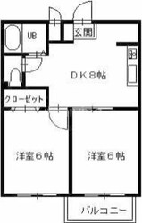 タウンコートの物件間取画像